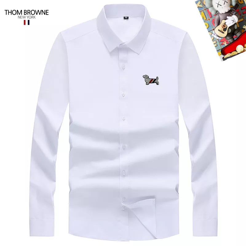 HighQuality 4207 Thom Browne TB Shirts Long Sleeved For Men