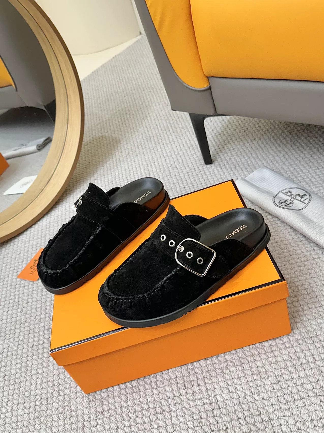 HighQuality 4235 Hermes Slippers For Men