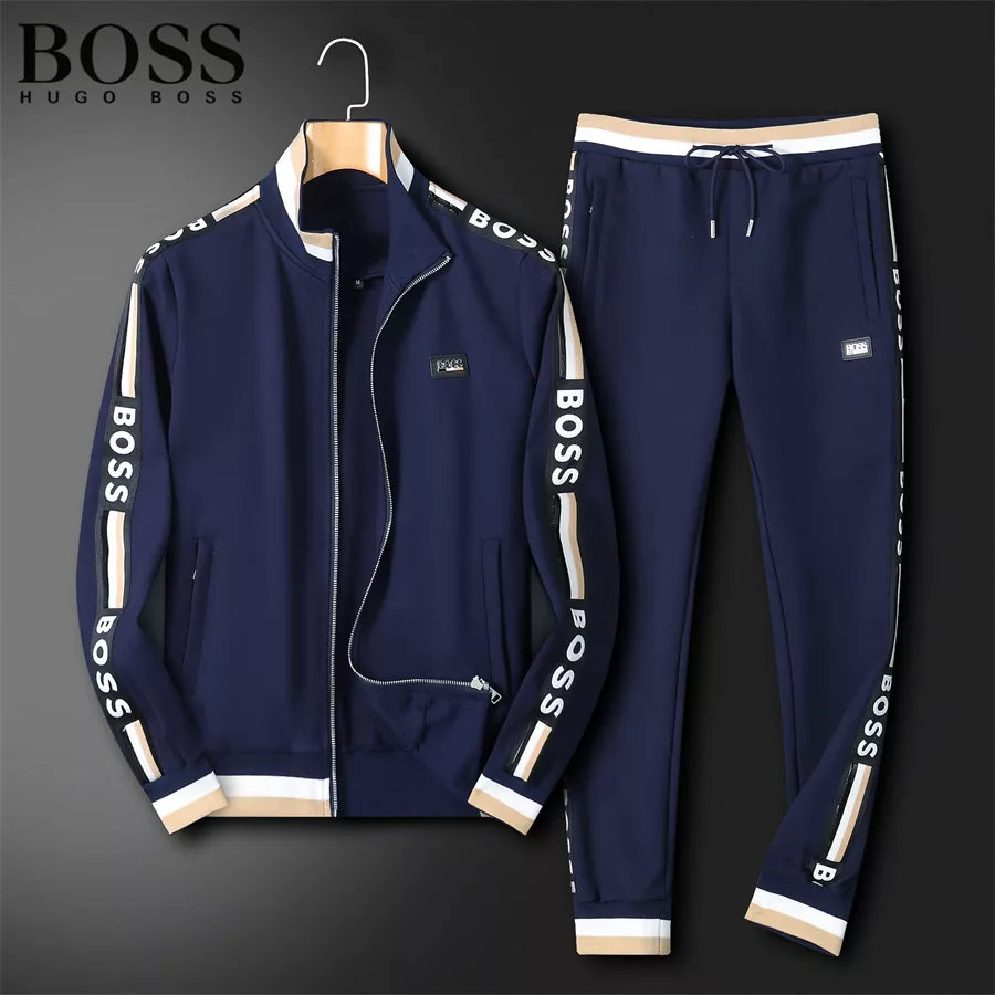 HighQuality 4576 Boss Tracksuits Long Sleeved For Men