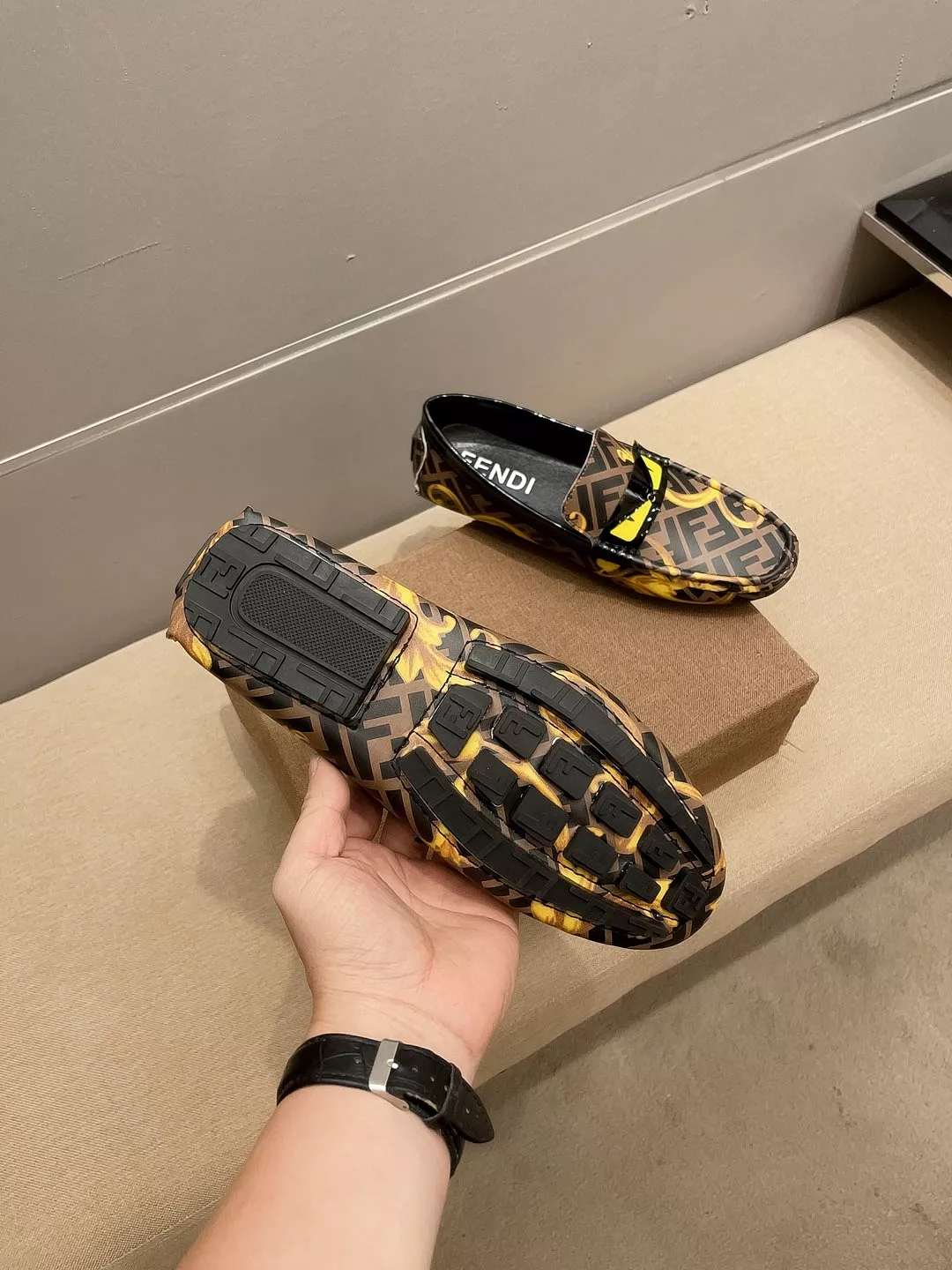 HighQuality 5765 Fendi Leather Shoes For Men