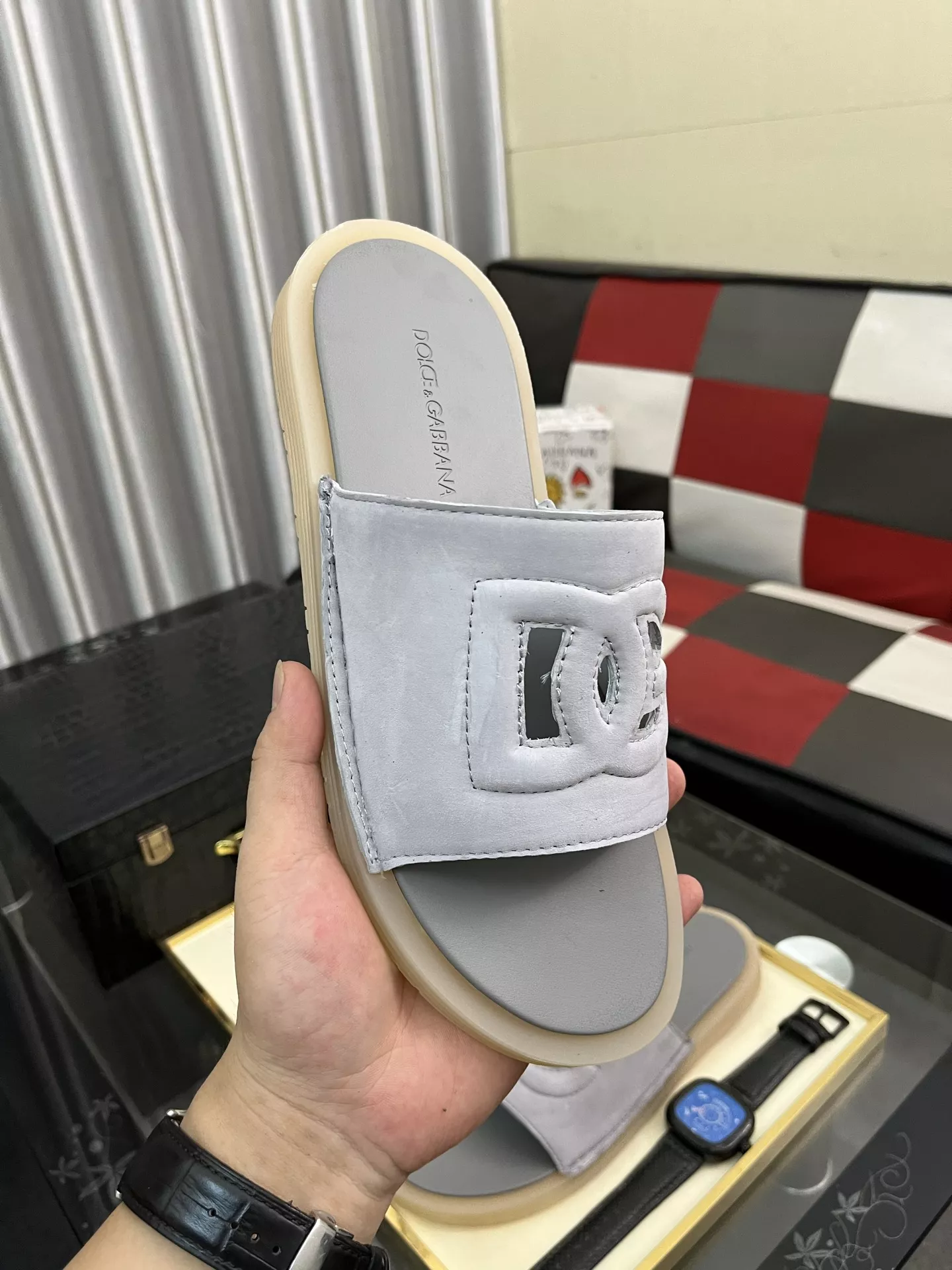 HighQuality 580 Dolce & Gabbana D&G Slippers For Men