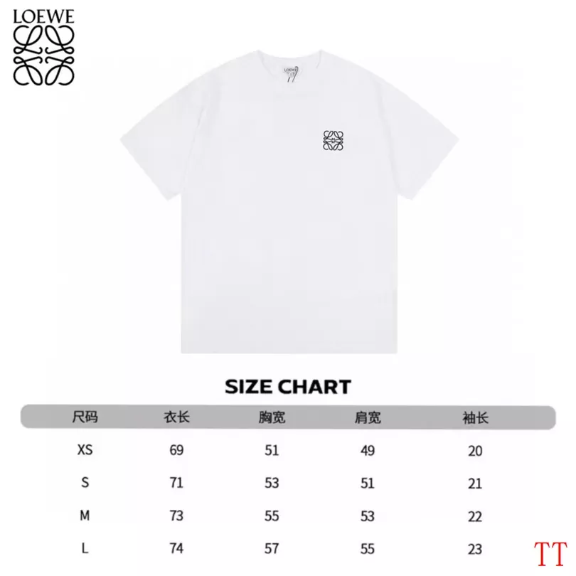 HighQuality 5982 LOEWE T-Shirts Short Sleeved For Unisex