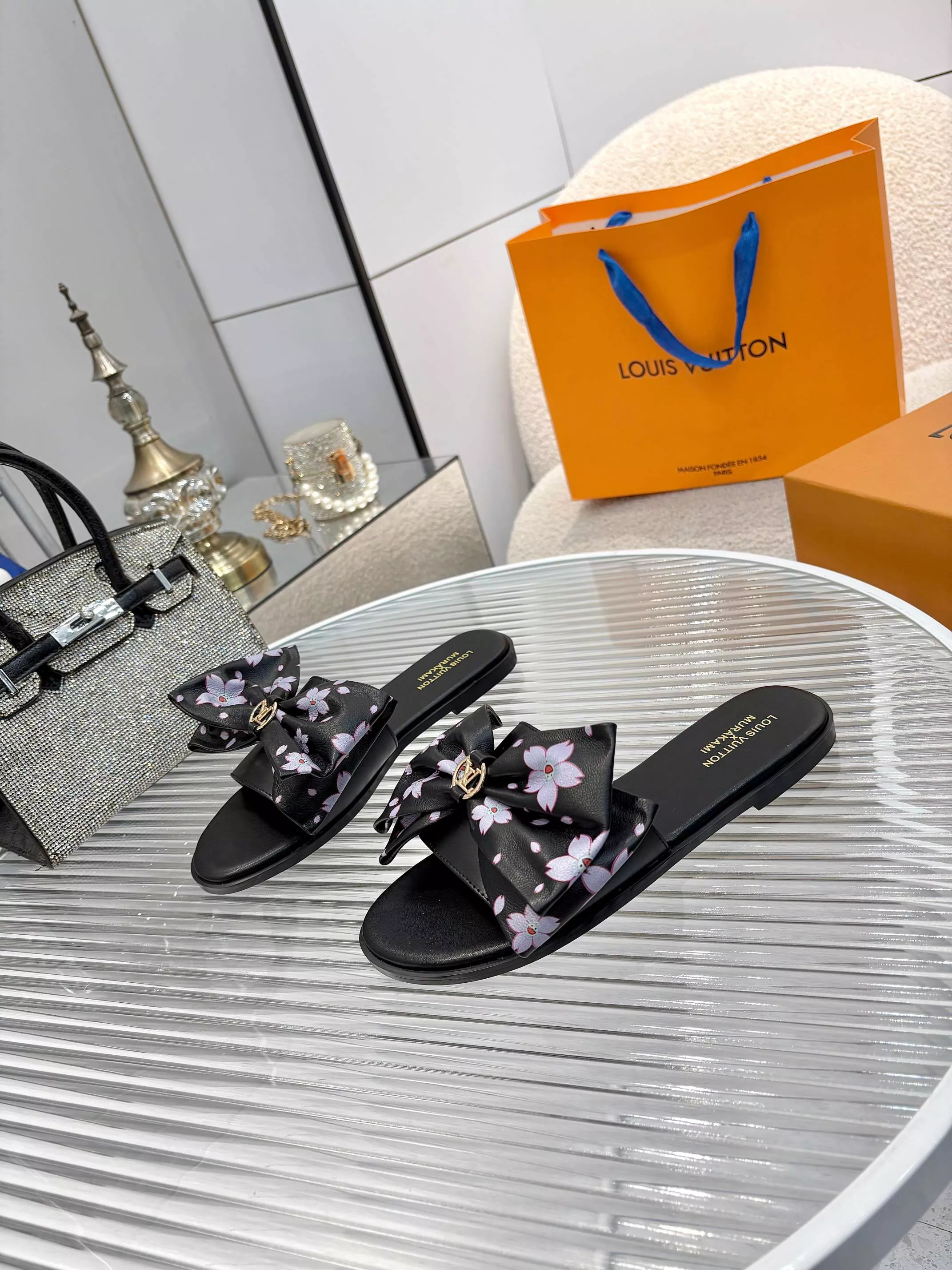 HighQuality 6058 Louis Vuitton Slippers For Women