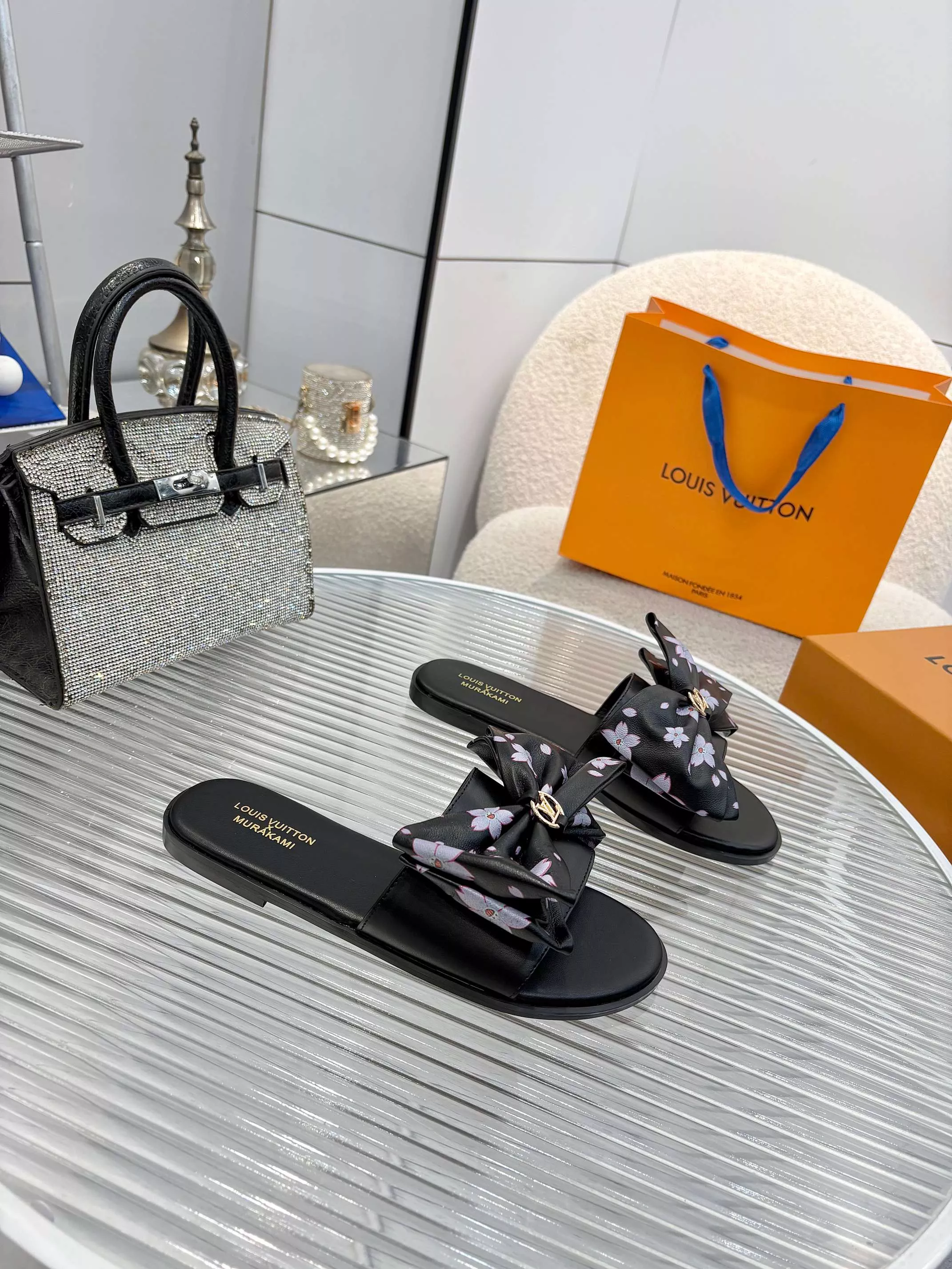 HighQuality 6058 Louis Vuitton Slippers For Women