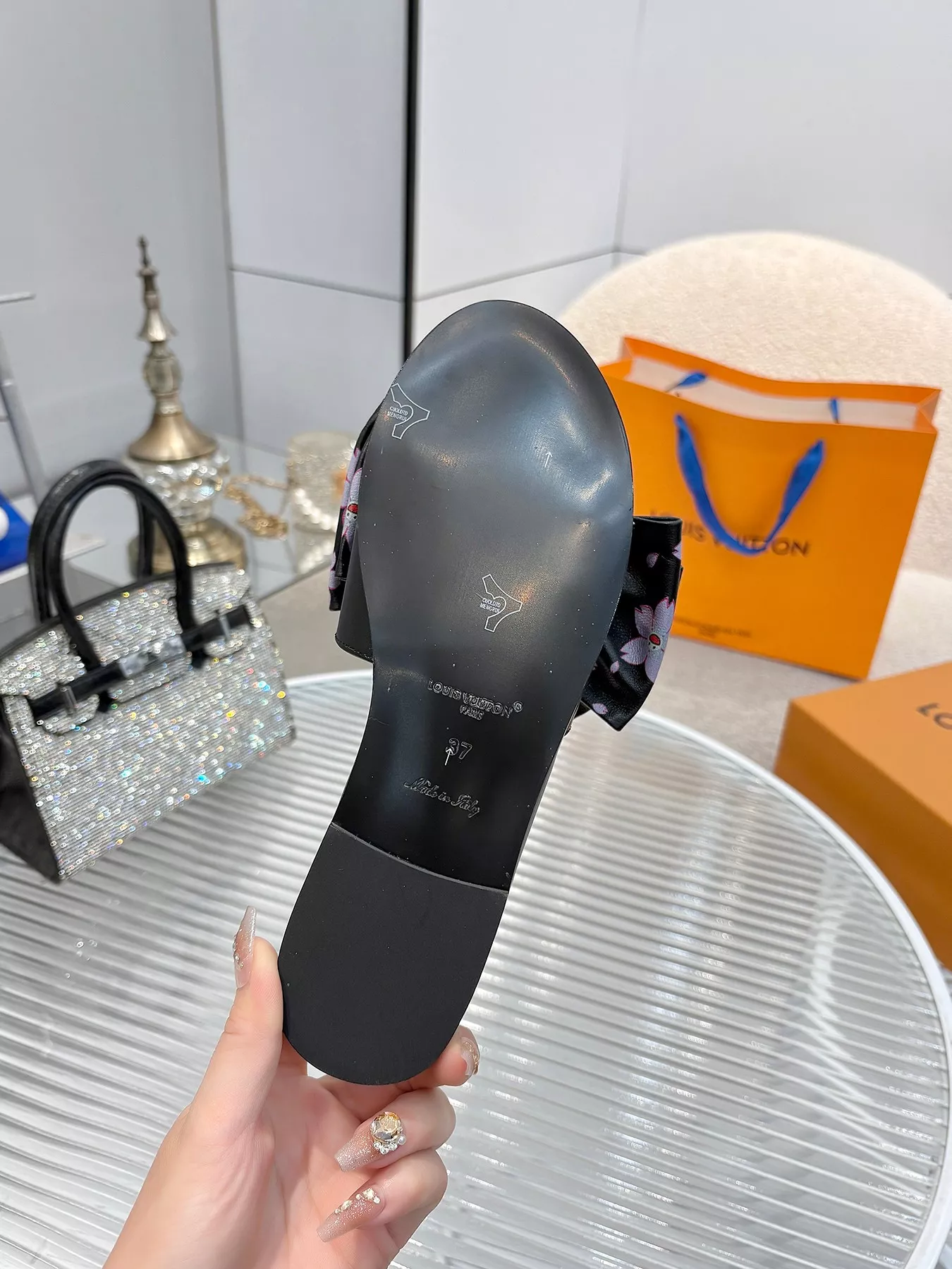 HighQuality 6058 Louis Vuitton Slippers For Women