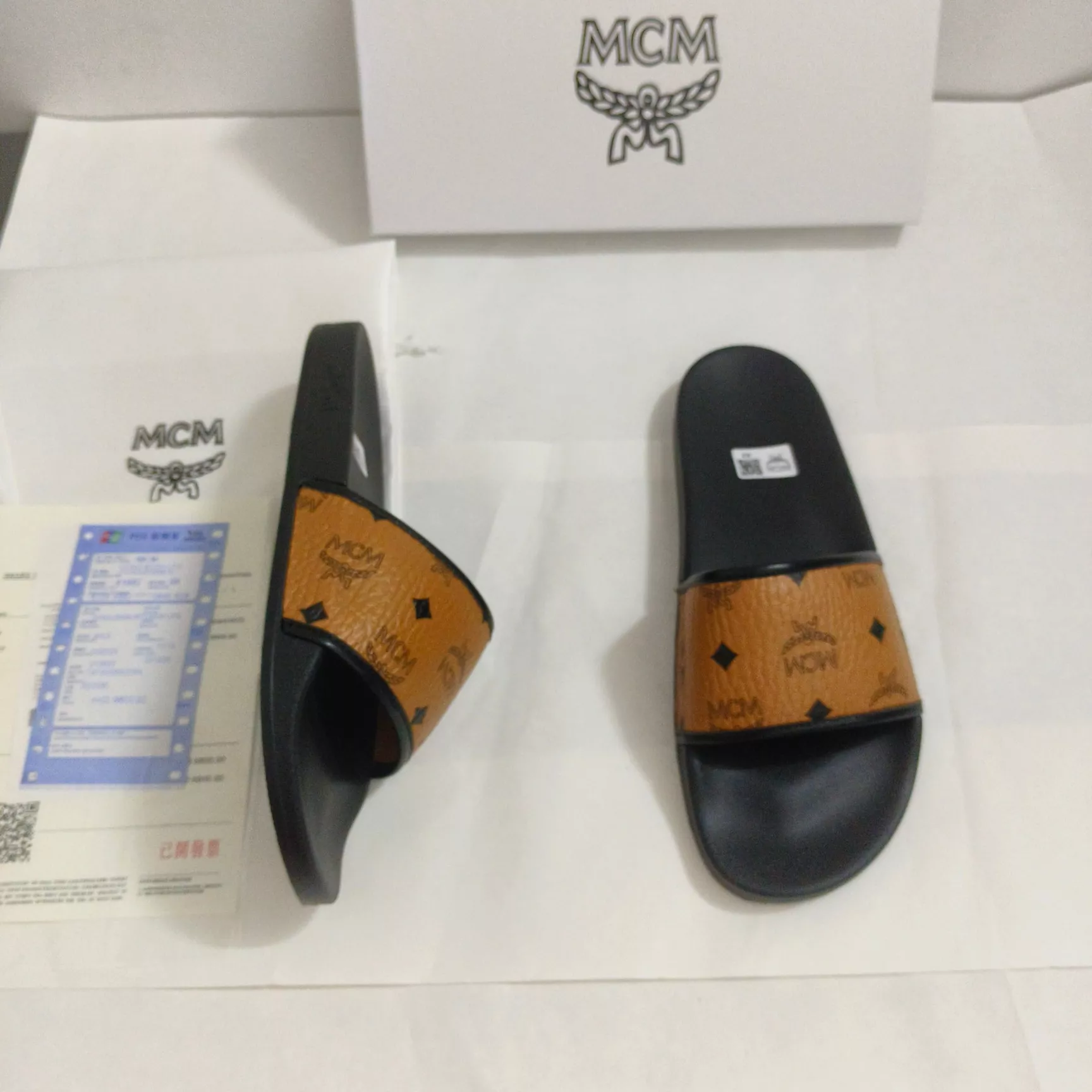HighQuality 6126 MCM Slippers For Men