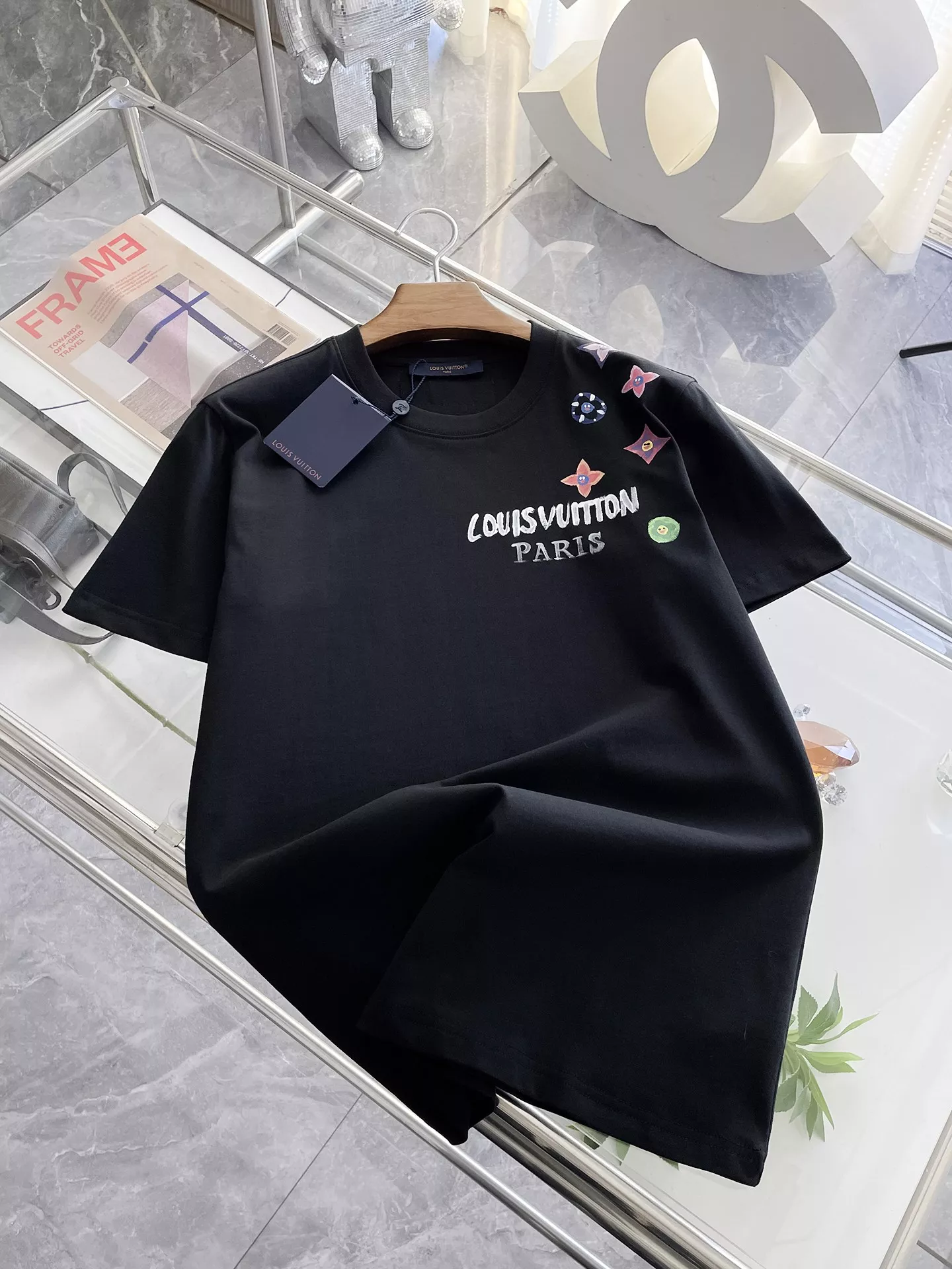 HighQuality 6393 Louis Vuitton LV T-Shirts Short Sleeved For Men