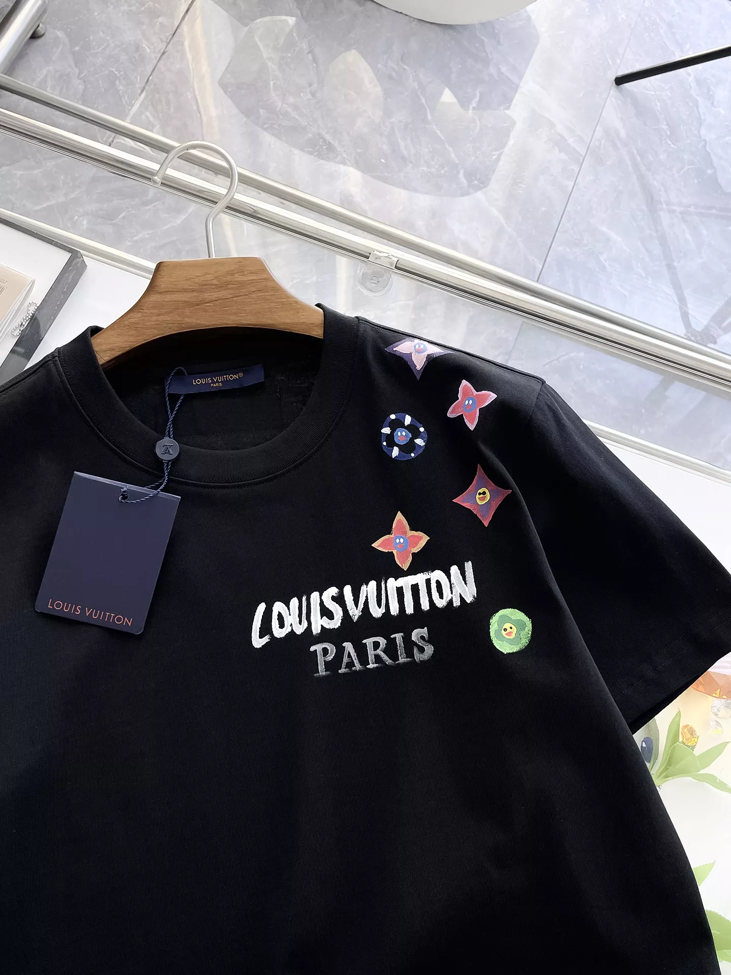 HighQuality 6393 Louis Vuitton LV T-Shirts Short Sleeved For Men
