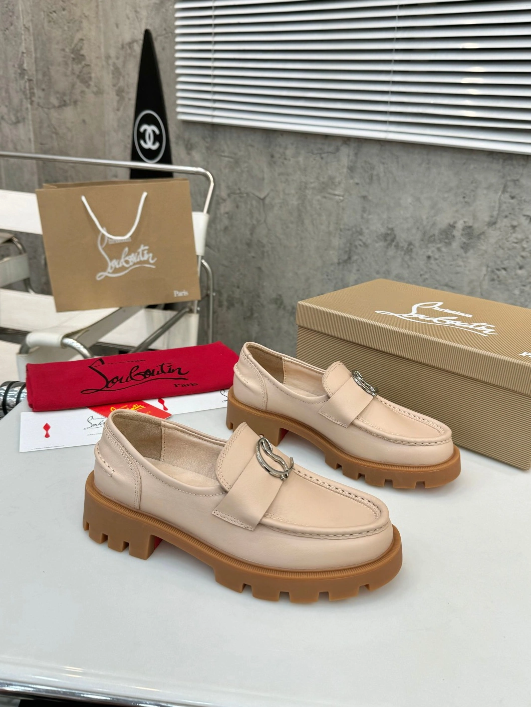 HighQuality 6460 Christian Louboutin Leather Shoes For Women