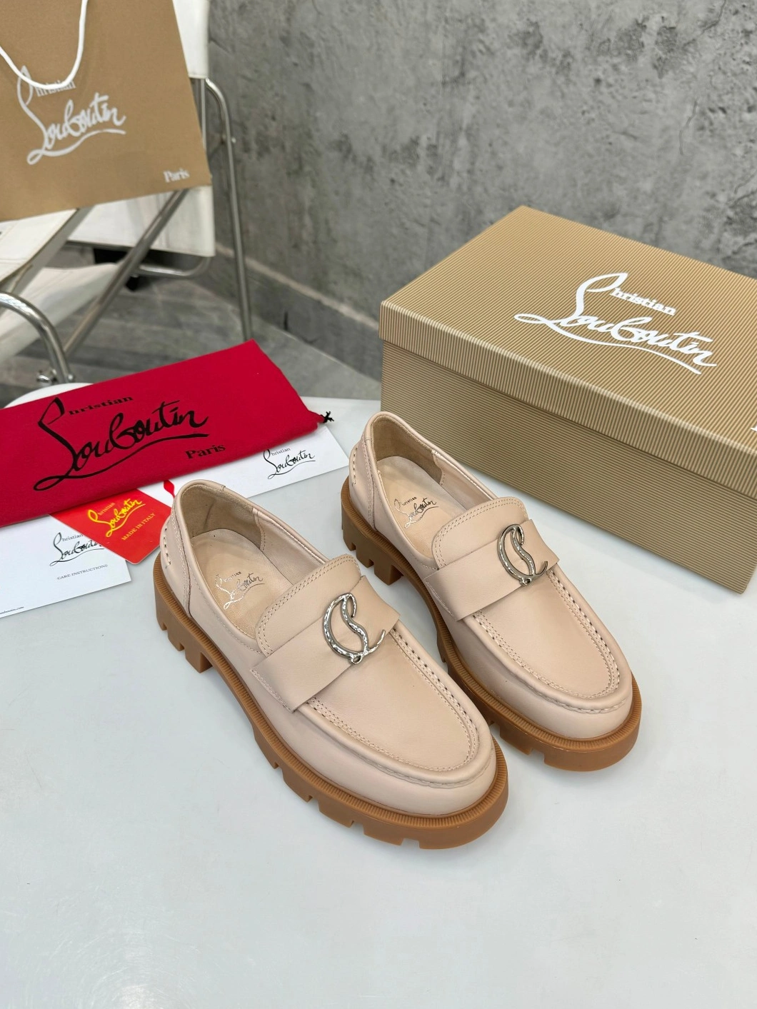 HighQuality 6460 Christian Louboutin Leather Shoes For Women