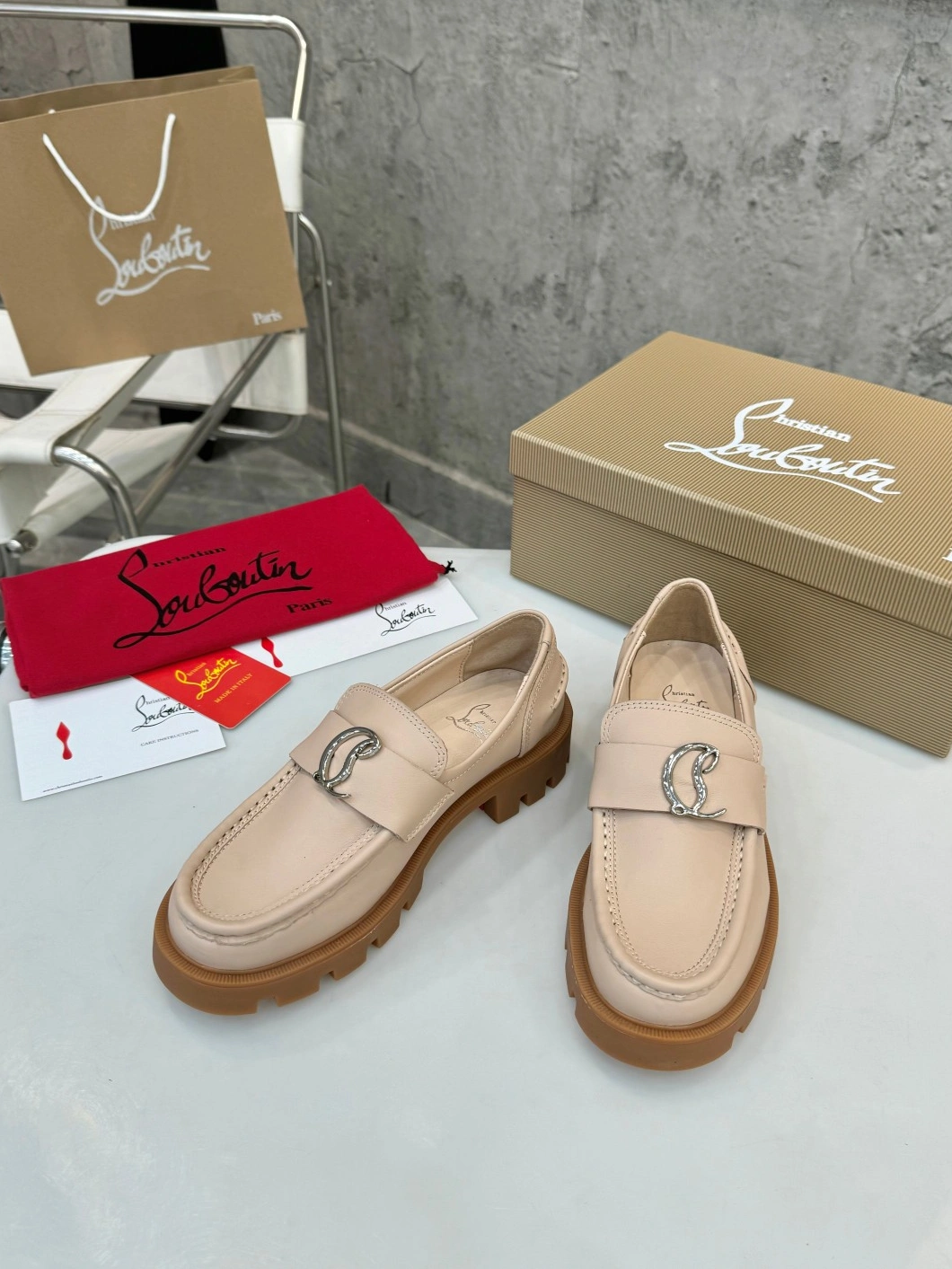 HighQuality 6460 Christian Louboutin Leather Shoes For Women
