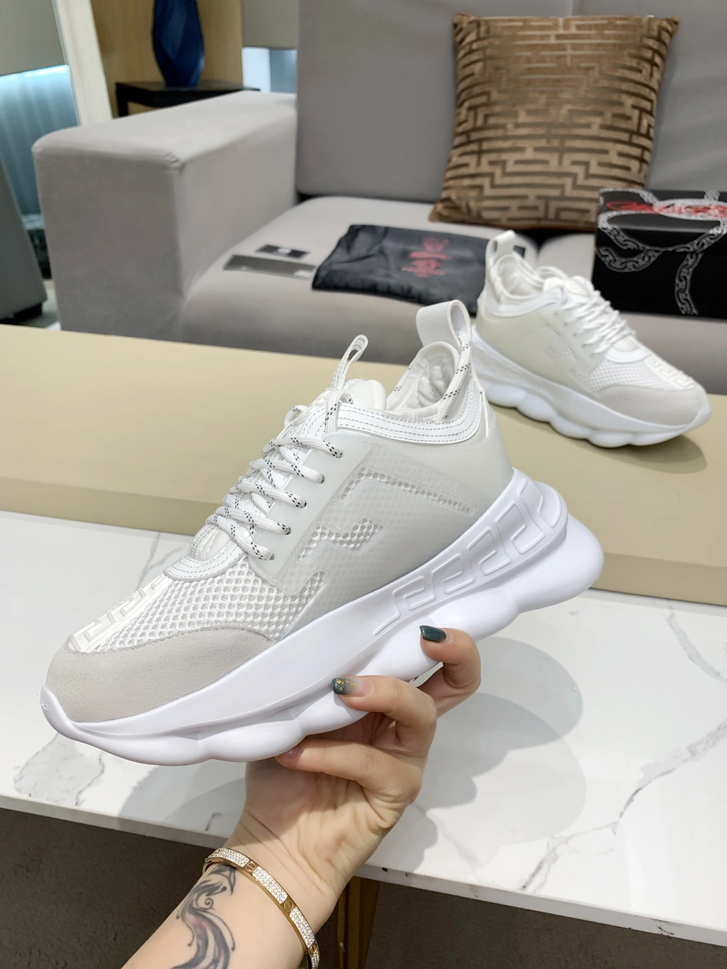 HighQuality 6627 Versace Casual Shoes For Men