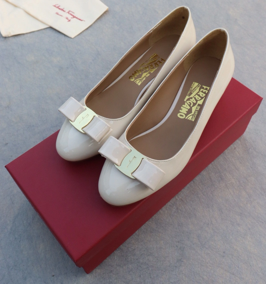 HighQuality 6686 Salvatore Ferragamo Flat Shoes For Women