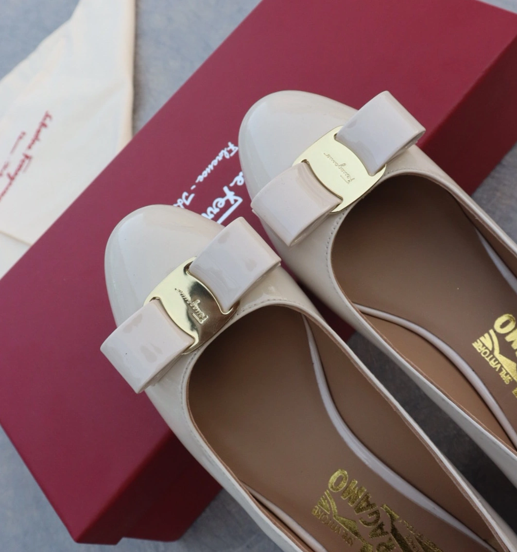 HighQuality 6686 Salvatore Ferragamo Flat Shoes For Women