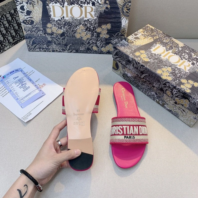 HighQuality 7063 Christian Dior Slippers For Women