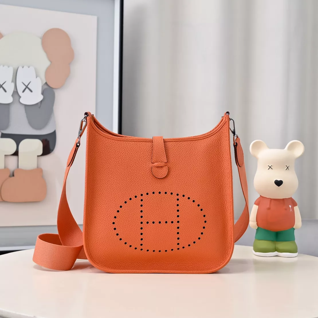 HighQuality 7284 Hermes AAA Quality Messenger Bags For Women