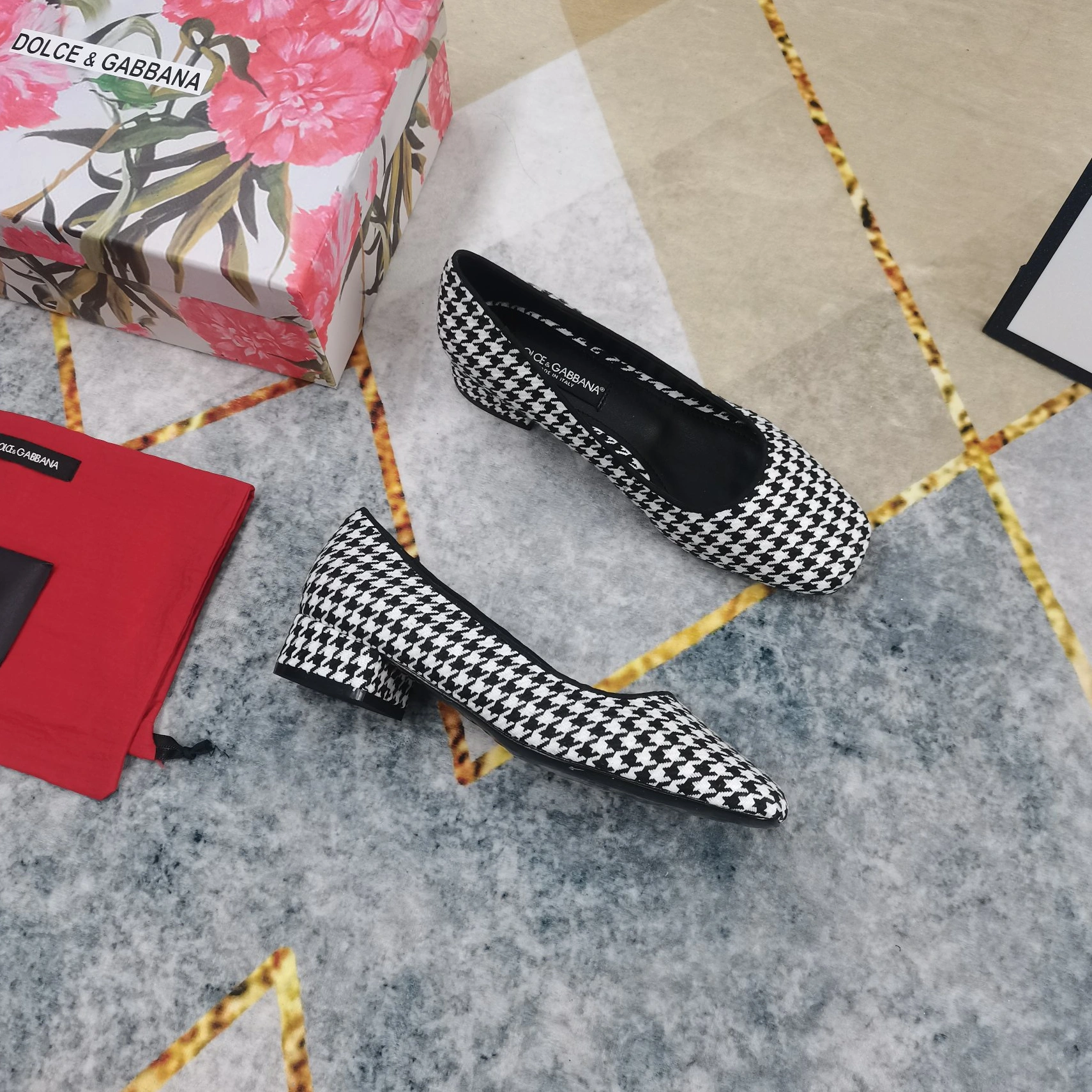 HighQuality 7529 Dolce & Gabbana D&G High-Heeled Shoes For Women
