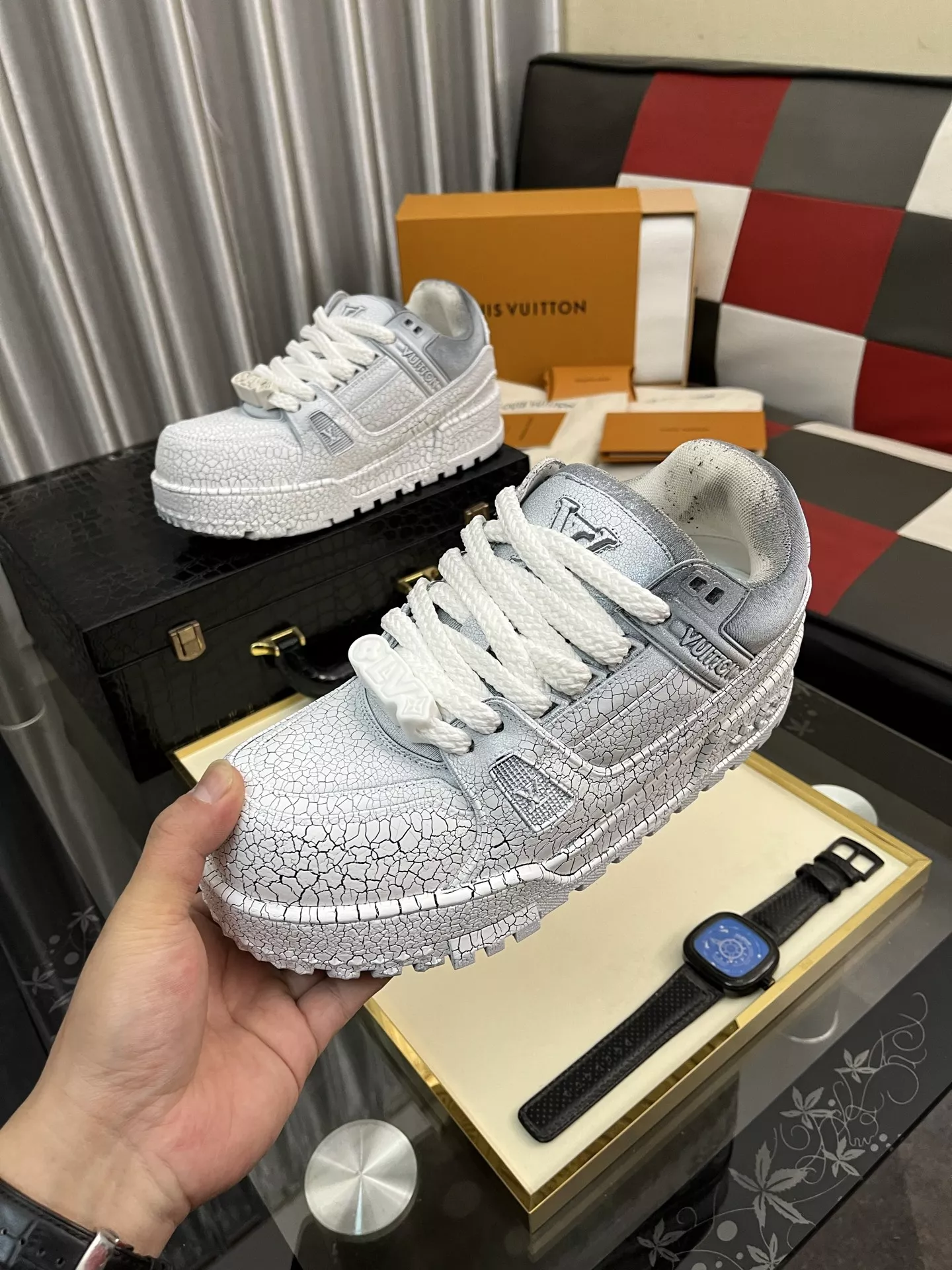HighQuality 7692 Louis Vuitton Casual Shoes For Men
