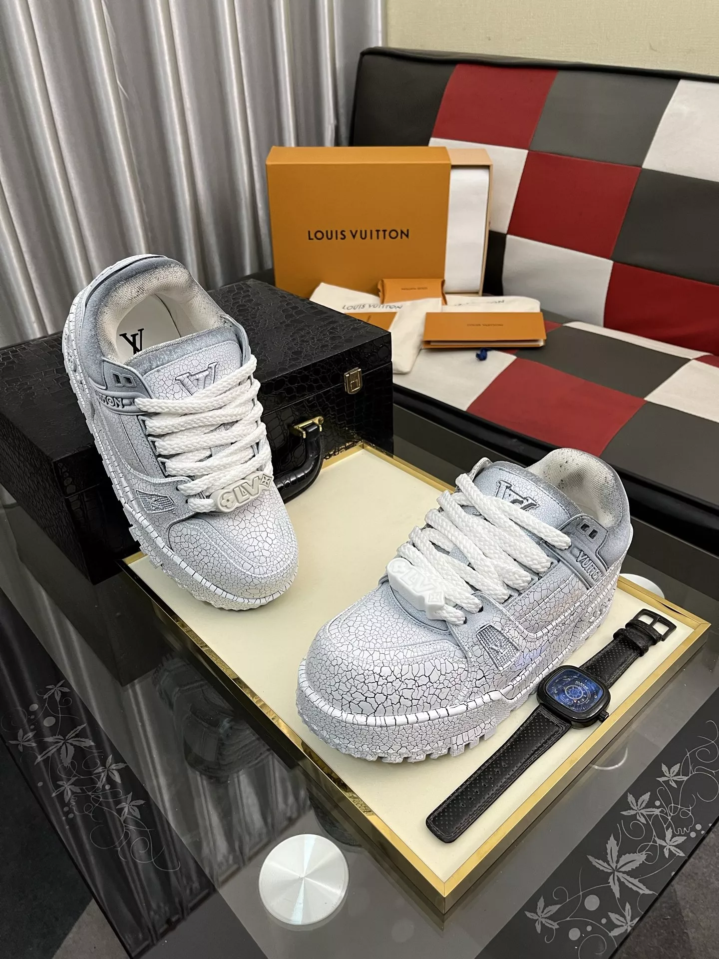 HighQuality 7692 Louis Vuitton Casual Shoes For Men