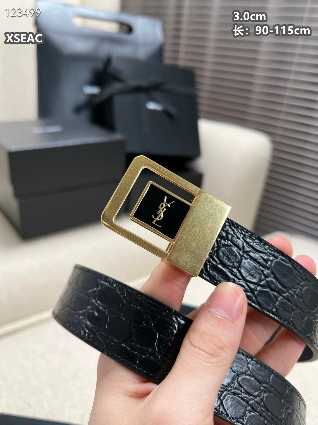 HighQuality 7836 Yves Saint Laurent AAA Quality Belts For Unisex