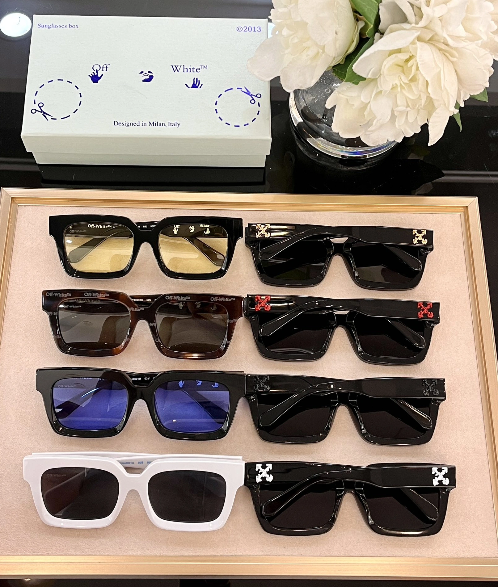 HighQuality 7867 Off-White AAA Quality Sunglasses