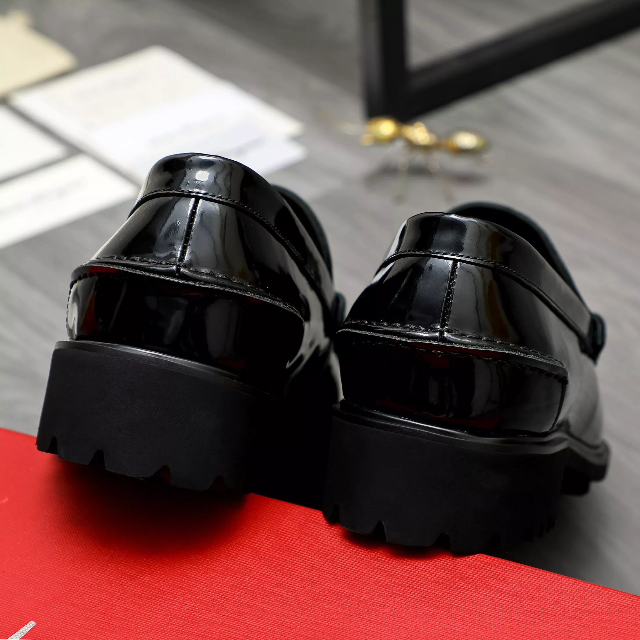 HighQuality 7998 Salvatore Ferragamo Leather Shoes For Men