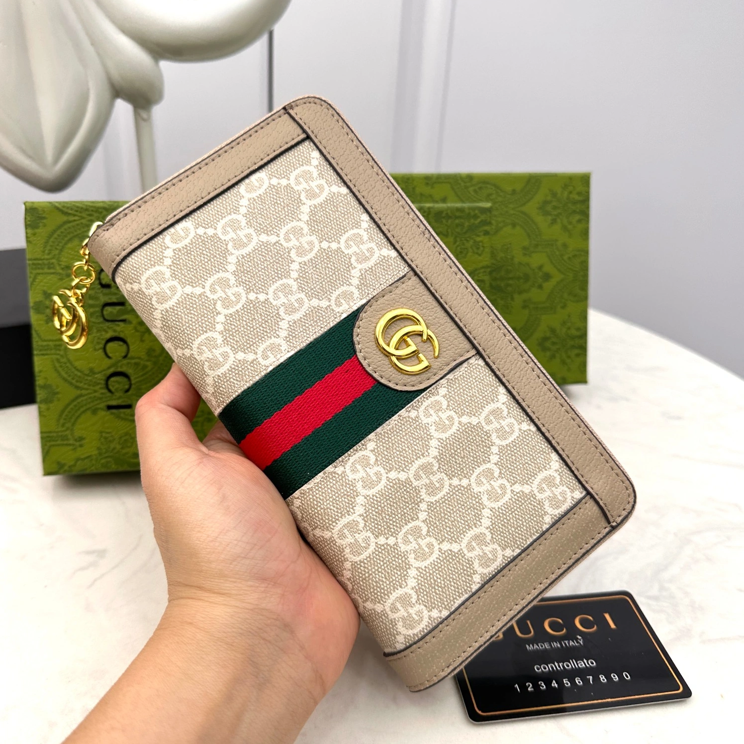 HighQuality 8044 Gucci AAA Quality Wallets For Unisex