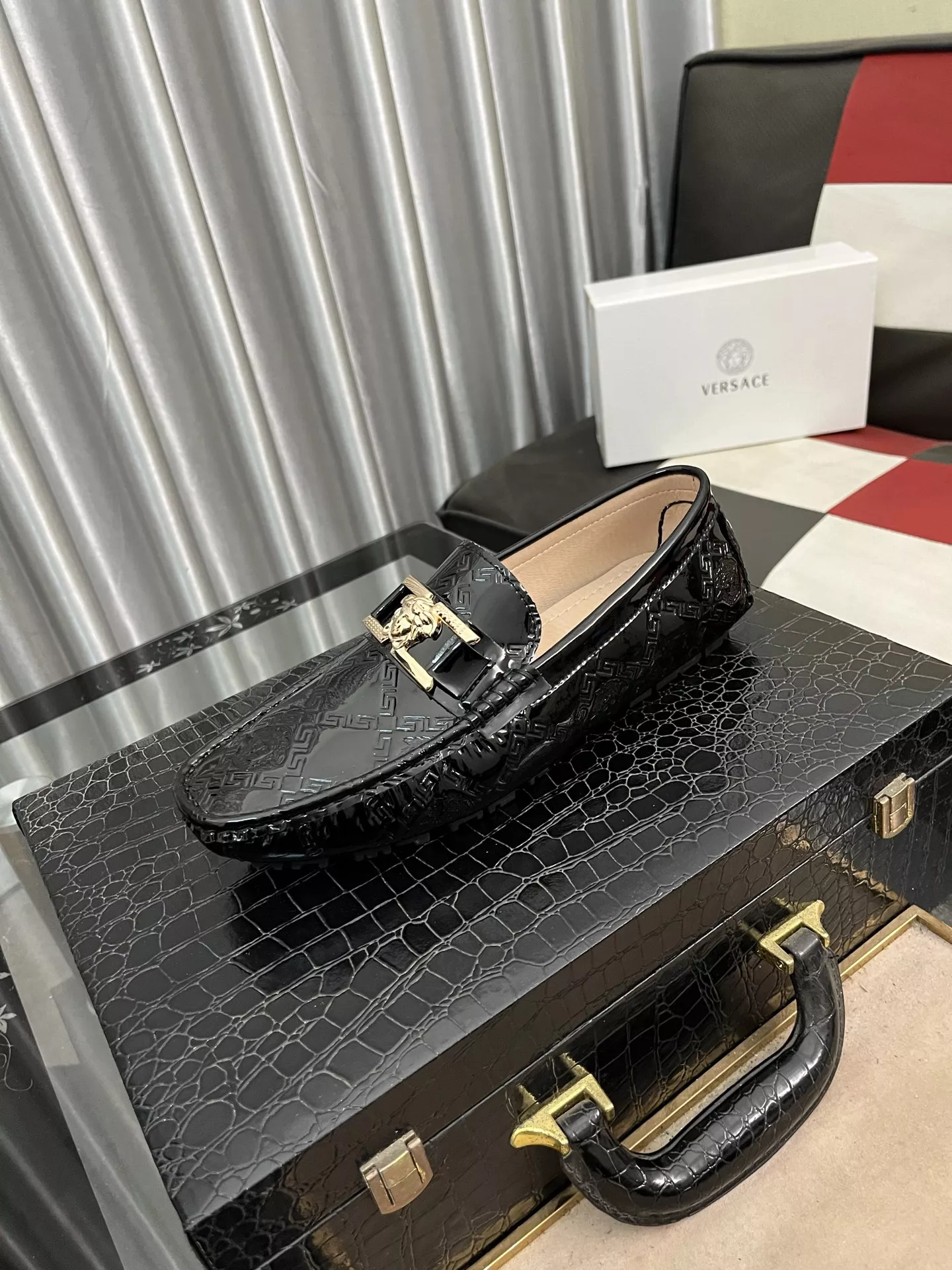 HighQuality 836 Versace Leather Shoes For Men