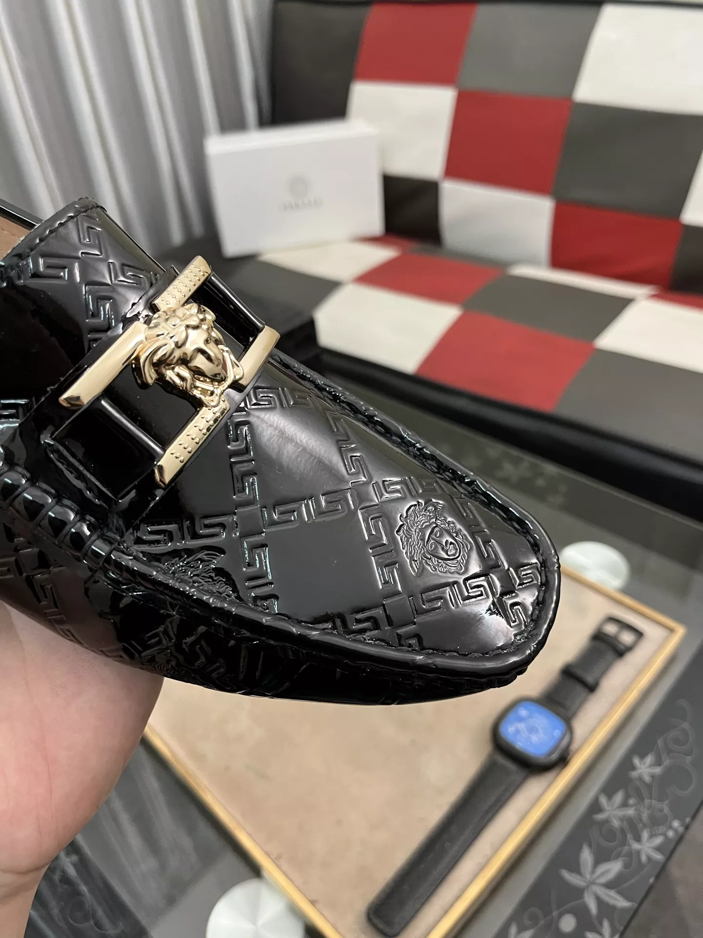 HighQuality 836 Versace Leather Shoes For Men