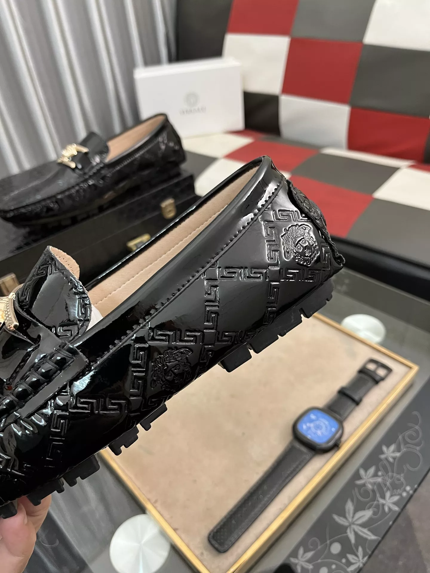 HighQuality 836 Versace Leather Shoes For Men