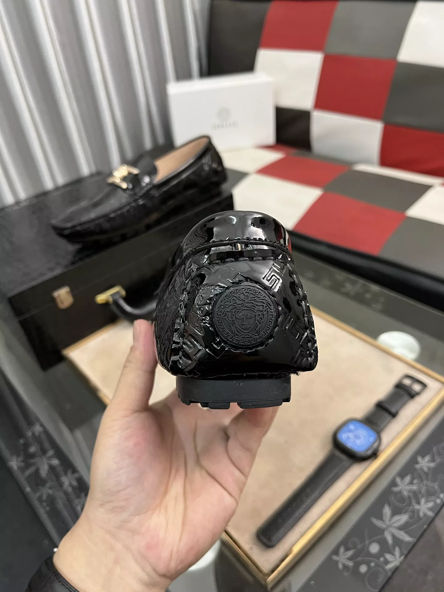 HighQuality 836 Versace Leather Shoes For Men