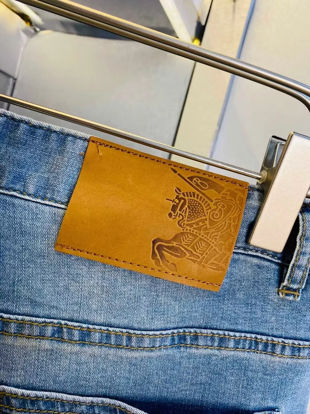 HighQuality 8527 Burberry Jeans For Men