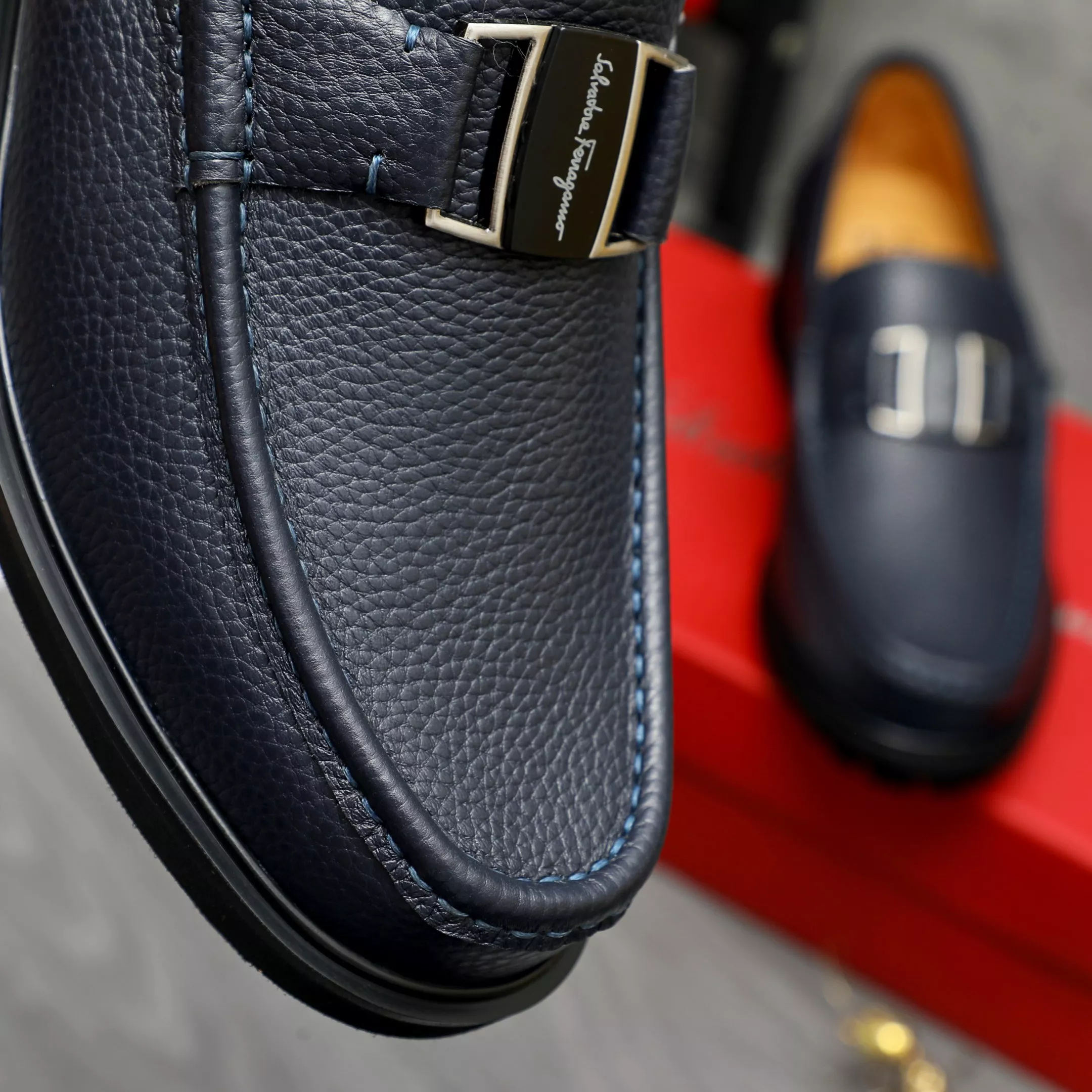 HighQuality 8613 Salvatore Ferragamo Leather Shoes For Men