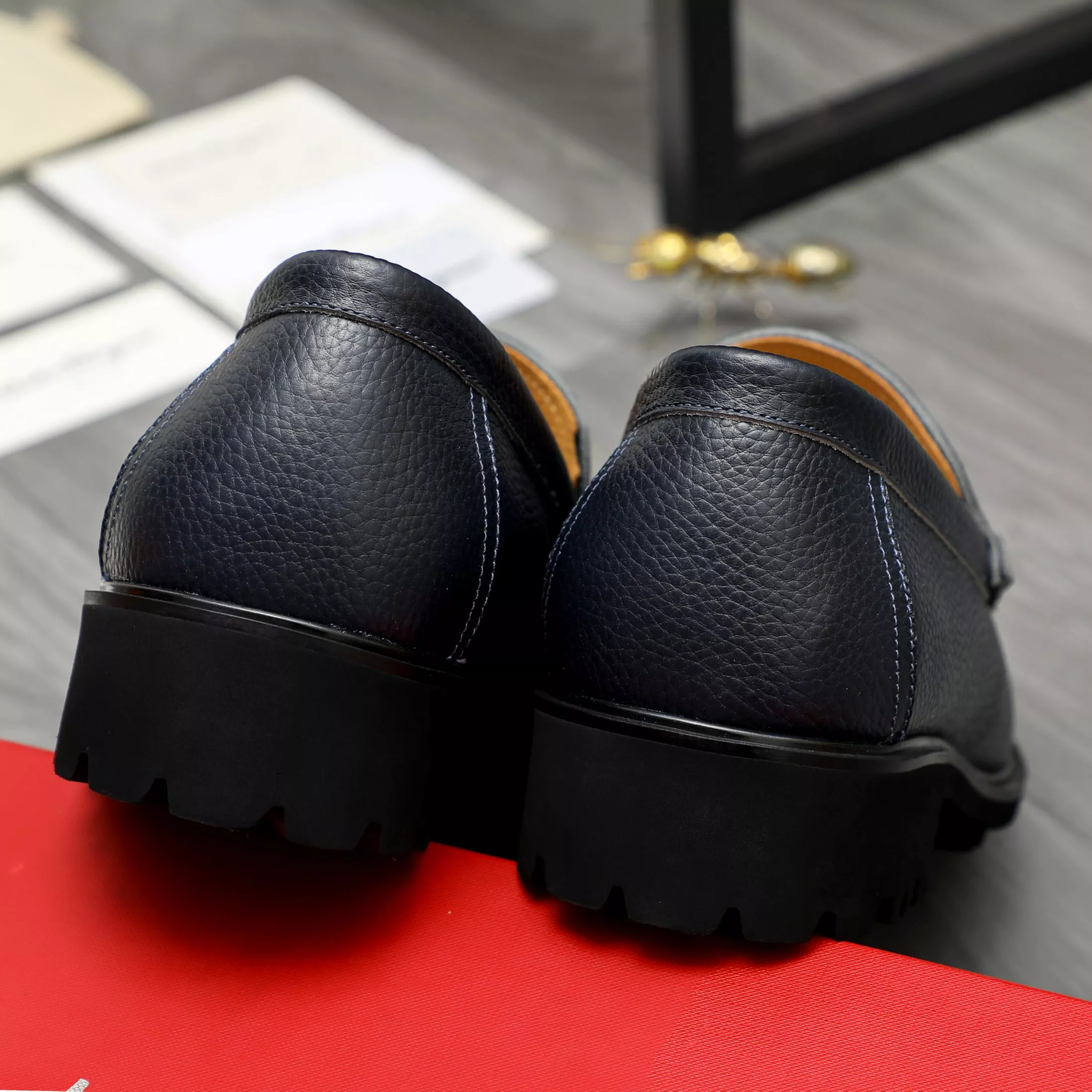 HighQuality 8613 Salvatore Ferragamo Leather Shoes For Men