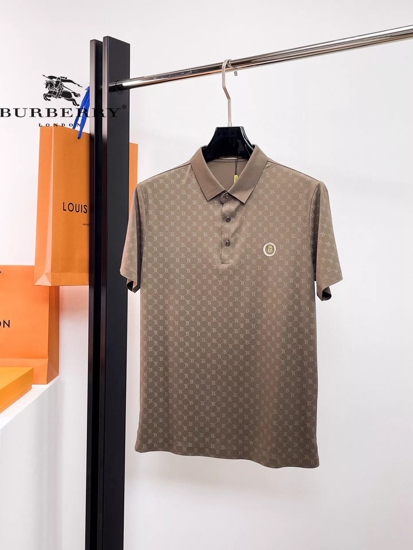 HighQuality 9439 Burberry T-Shirts Short Sleeved For Men