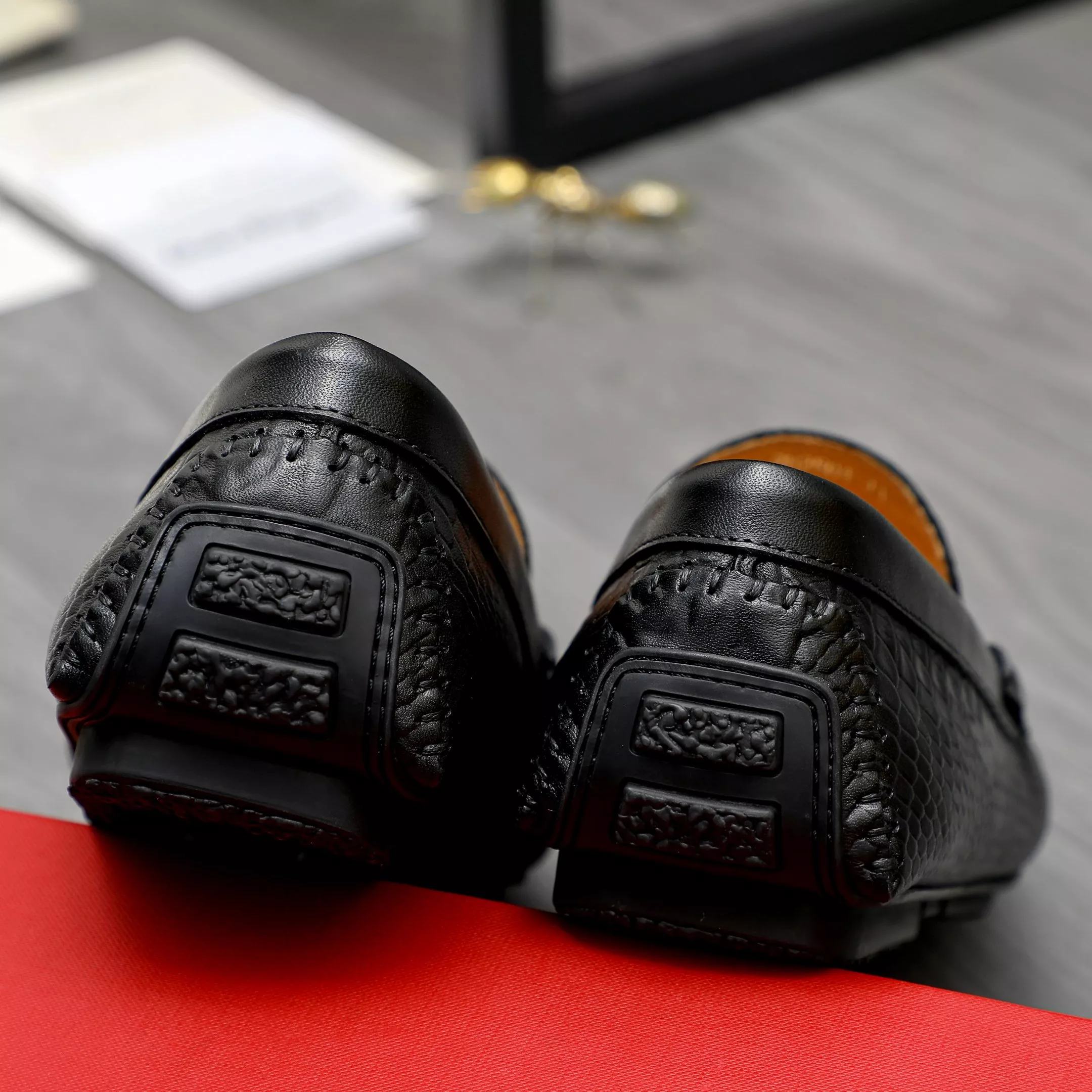 HighQuality 9488 Salvatore Ferragamo Leather Shoes For Men