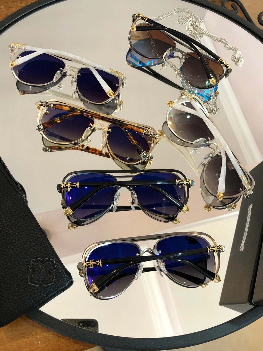 HighQuality 973 Chrome Hearts AAA Quality Sunglasses