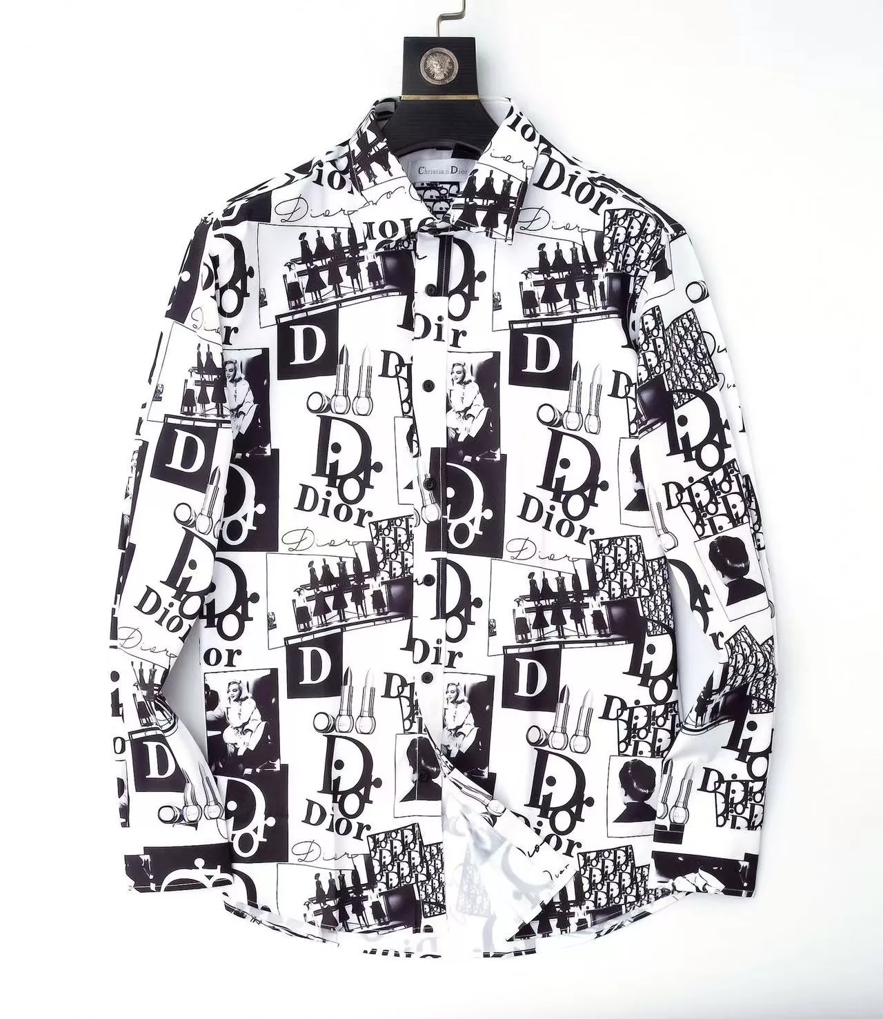 HighQuality 9832 Christian Dior Shirts Long Sleeved For Men