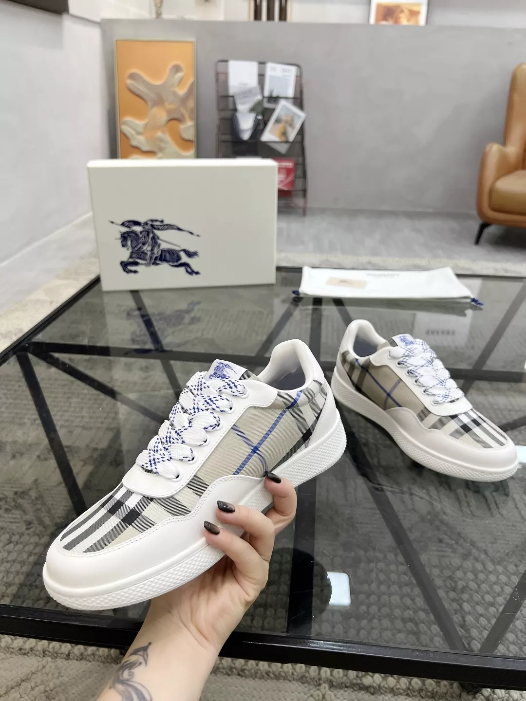 HighQuality 9848 Burberry Casual Shoes For Men