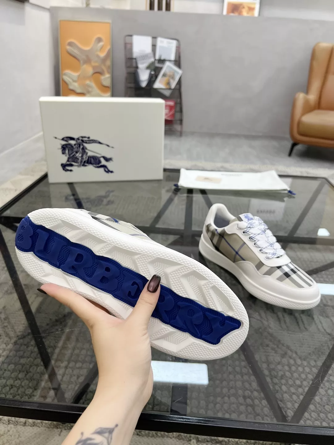 HighQuality 9848 Burberry Casual Shoes For Men