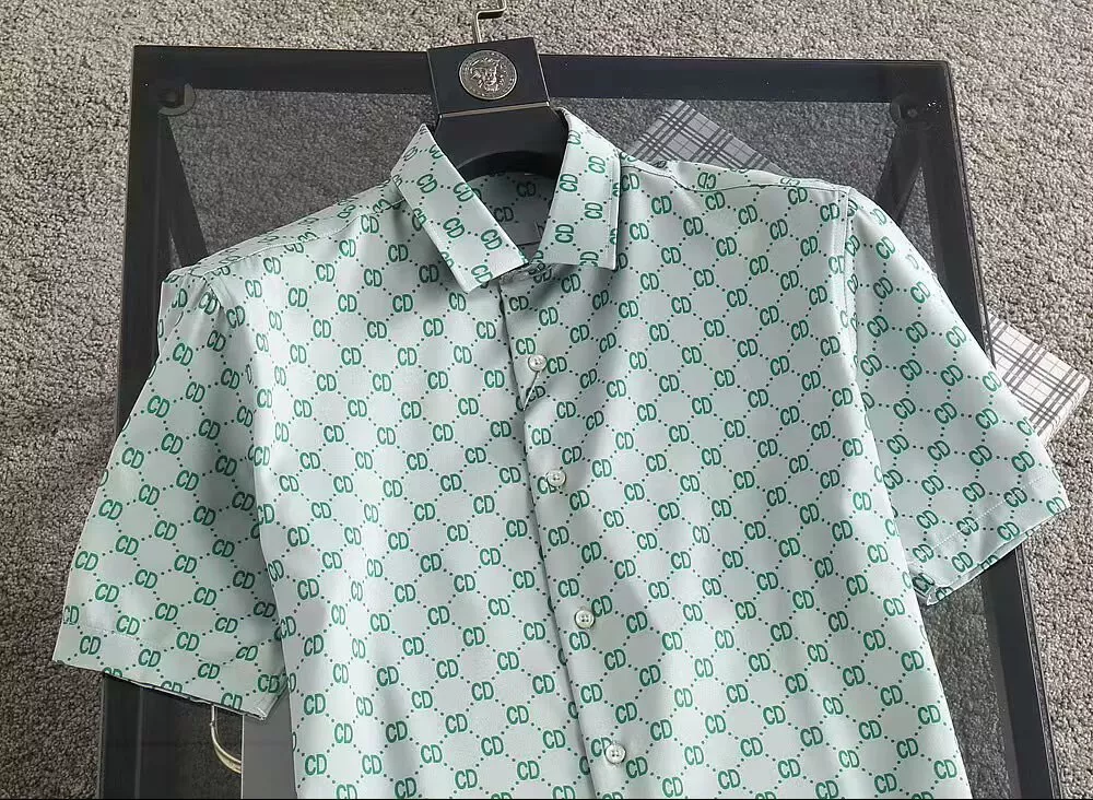 HighQuality 9992 Christian Dior Shirts Short Sleeved For Men