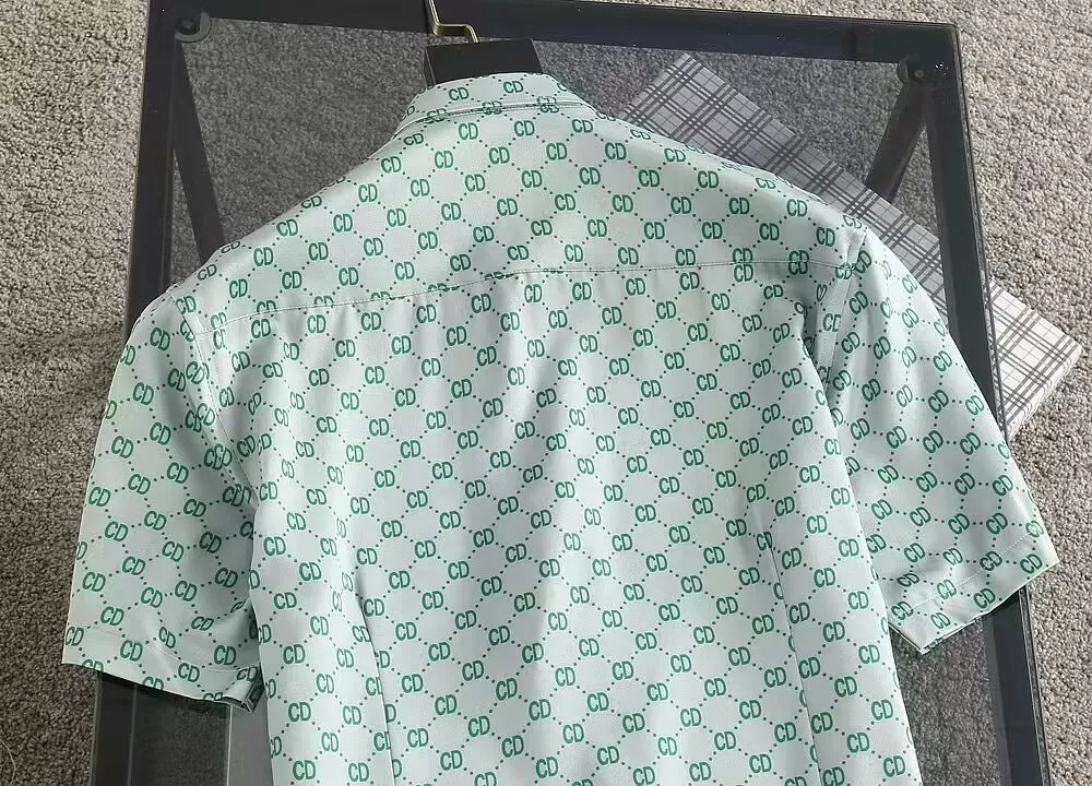HighQuality 9992 Christian Dior Shirts Short Sleeved For Men