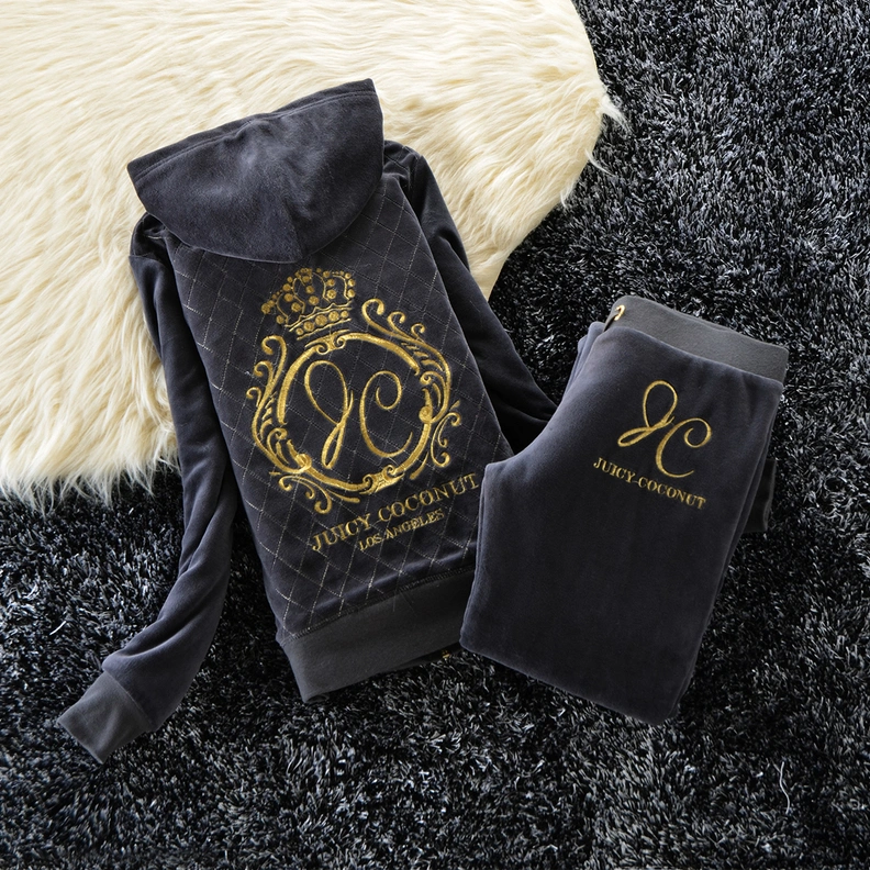 Juicy Couture Tracksuits Long Sleeved For Women AllSeason 8379