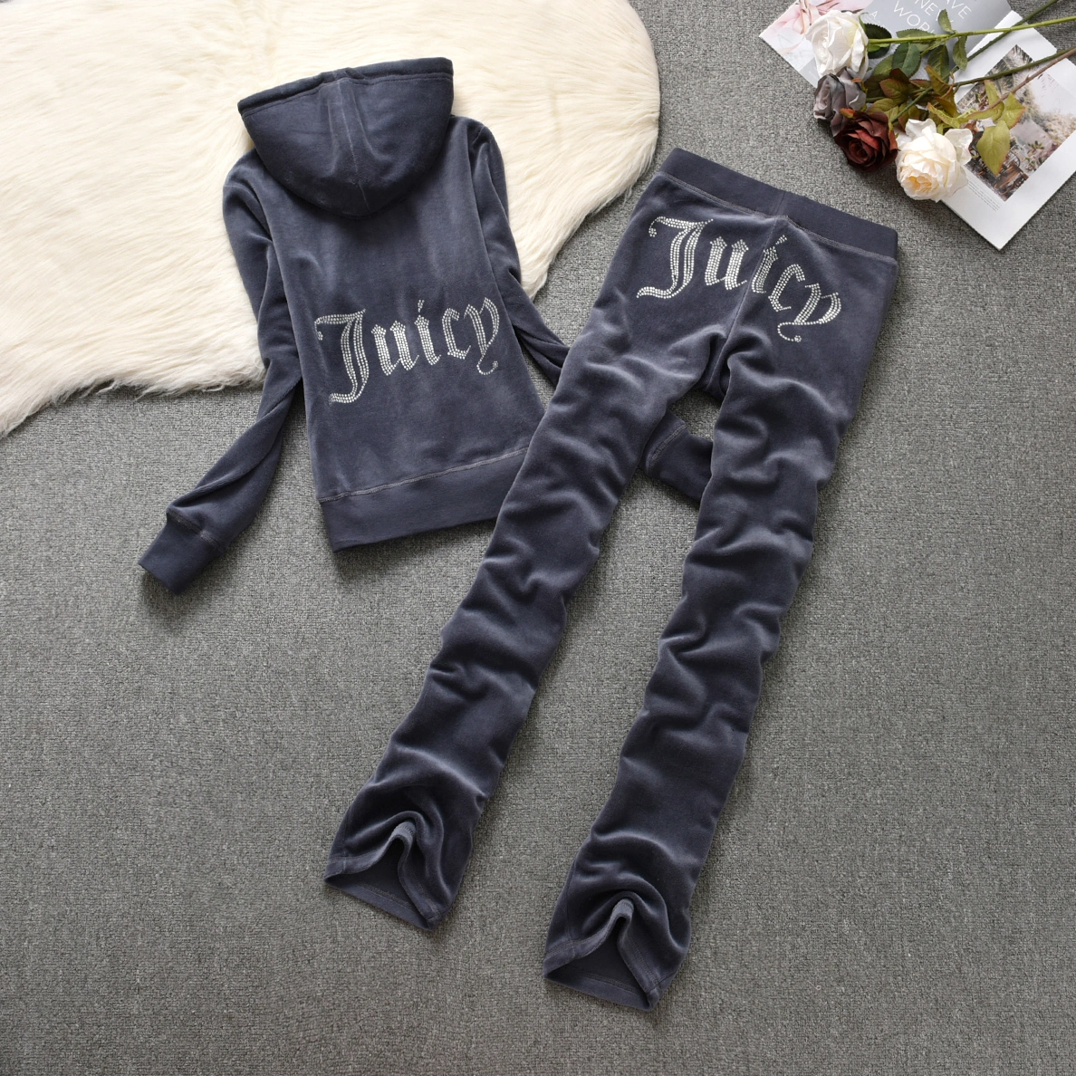 Juicy Couture Tracksuits Long Sleeved For Women GoodFit 1423