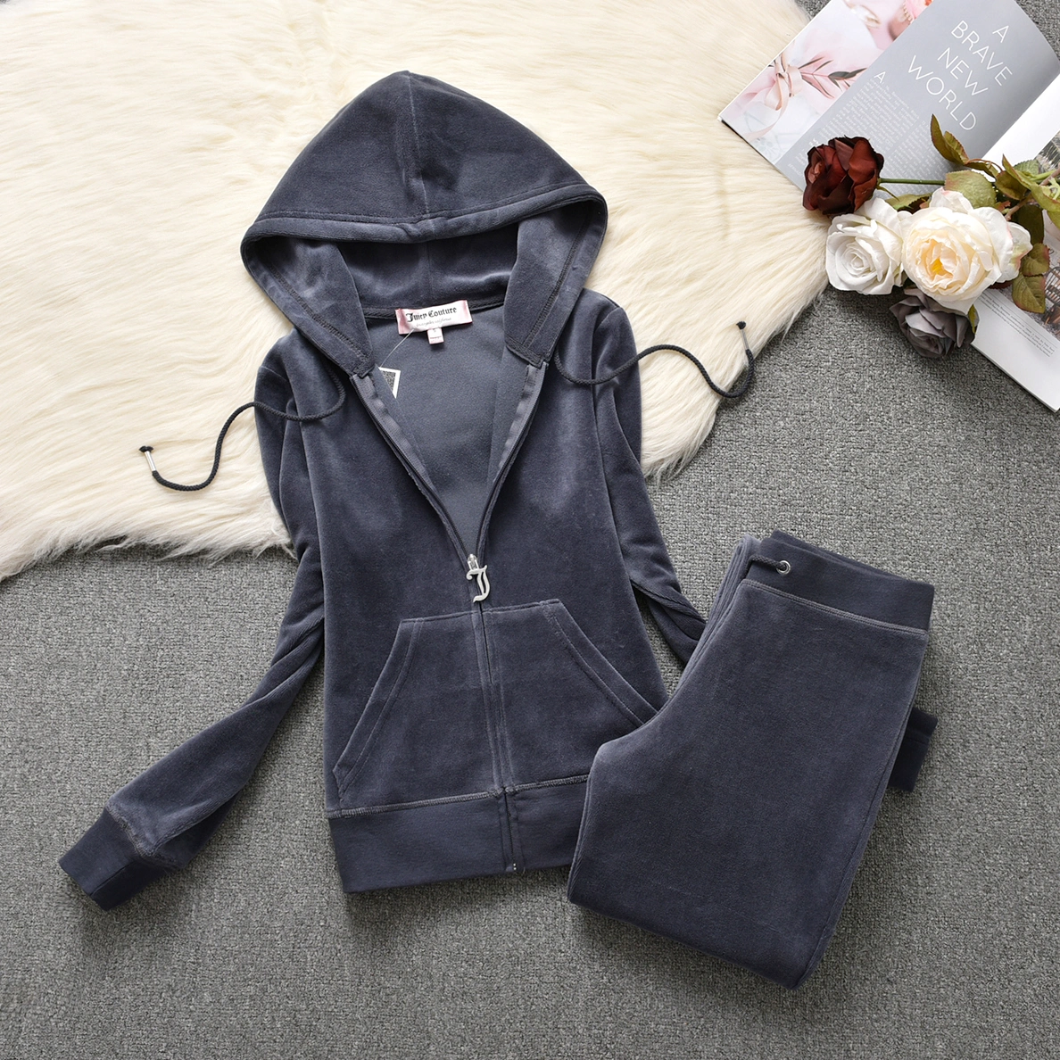 Juicy Couture Tracksuits Long Sleeved For Women GoodFit 1423