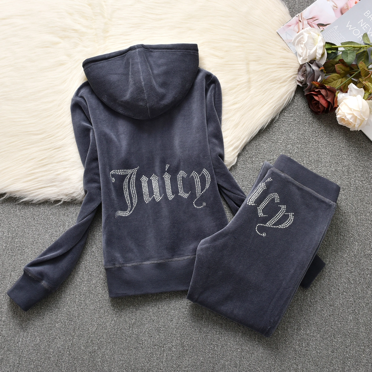 Juicy Couture Tracksuits Long Sleeved For Women GoodFit 1423
