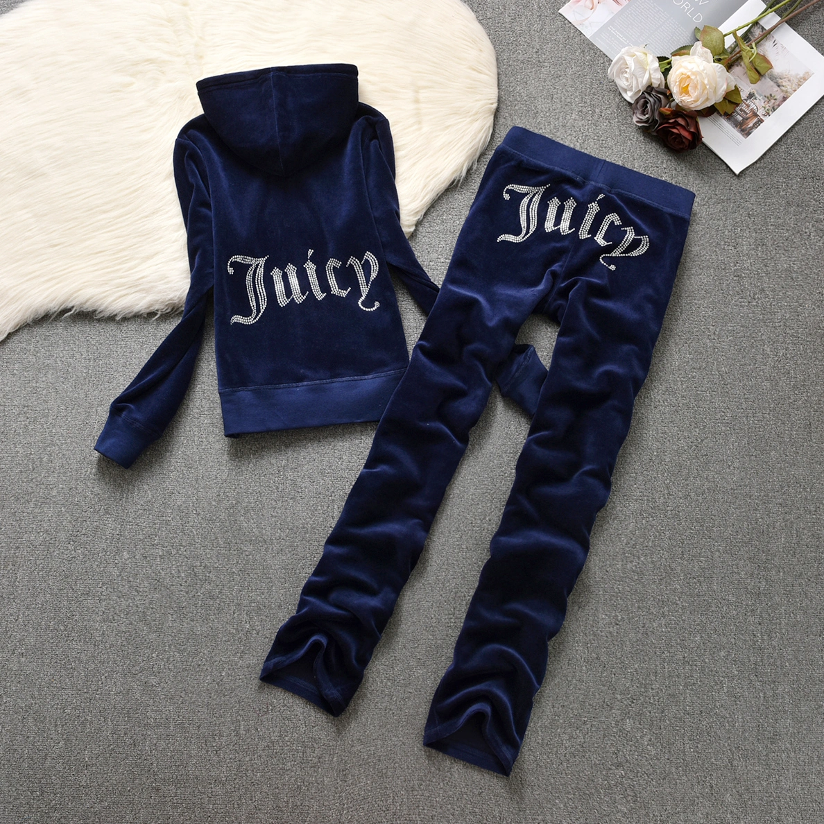 Juicy Couture Tracksuits Long Sleeved For Women GoodFit 6775