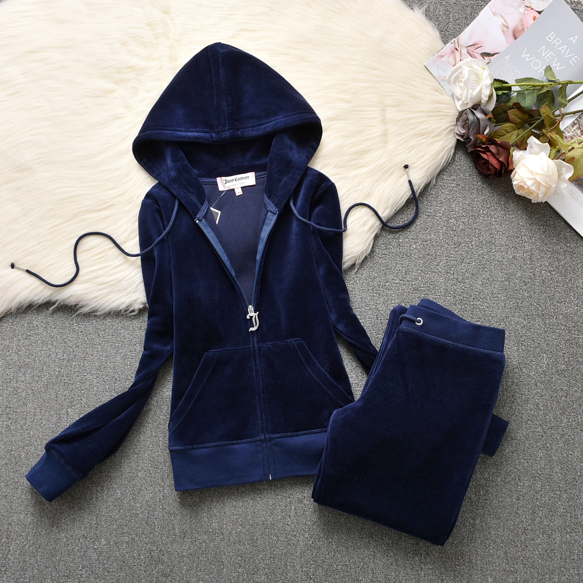 Juicy Couture Tracksuits Long Sleeved For Women GoodFit 6775