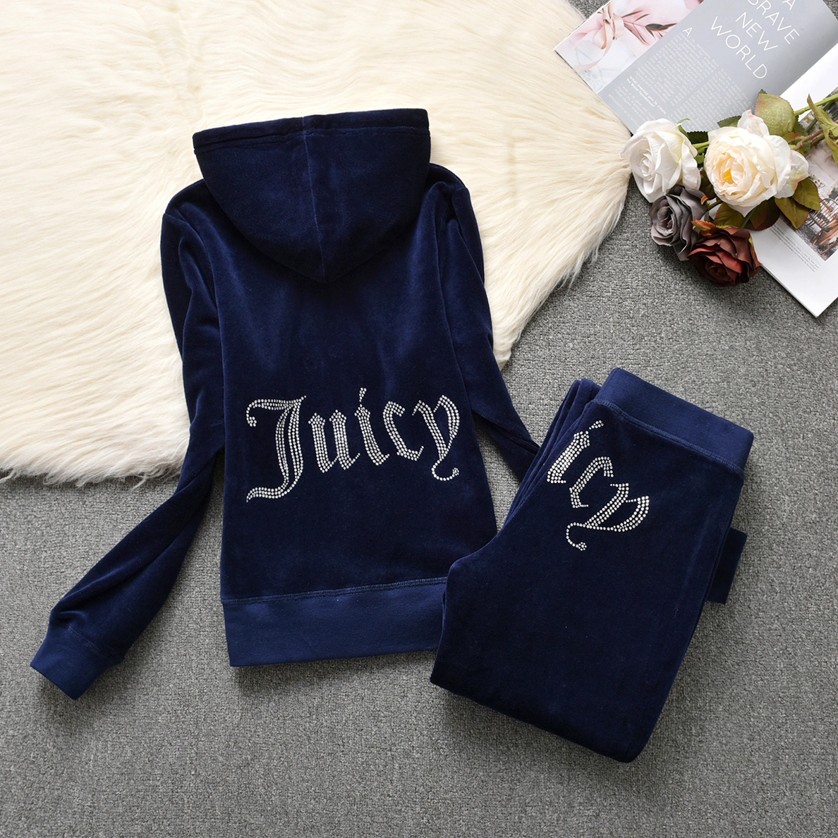 Juicy Couture Tracksuits Long Sleeved For Women GoodFit 6775
