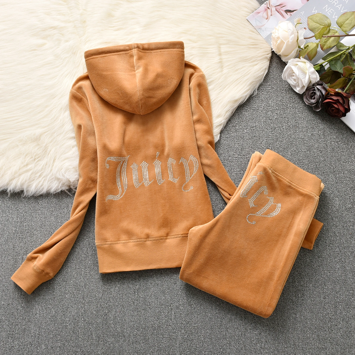 Juicy Couture Tracksuits Long Sleeved For Women Lightweight 2454
